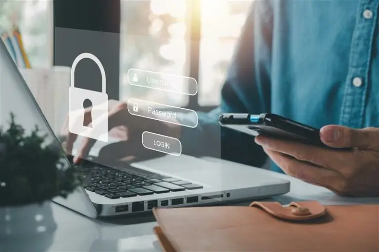 Illustration de la sécurité des sites web : cadenas, protection, RGPD